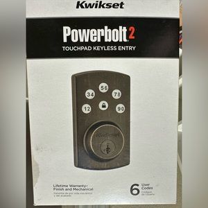 Touchpad keyless lock